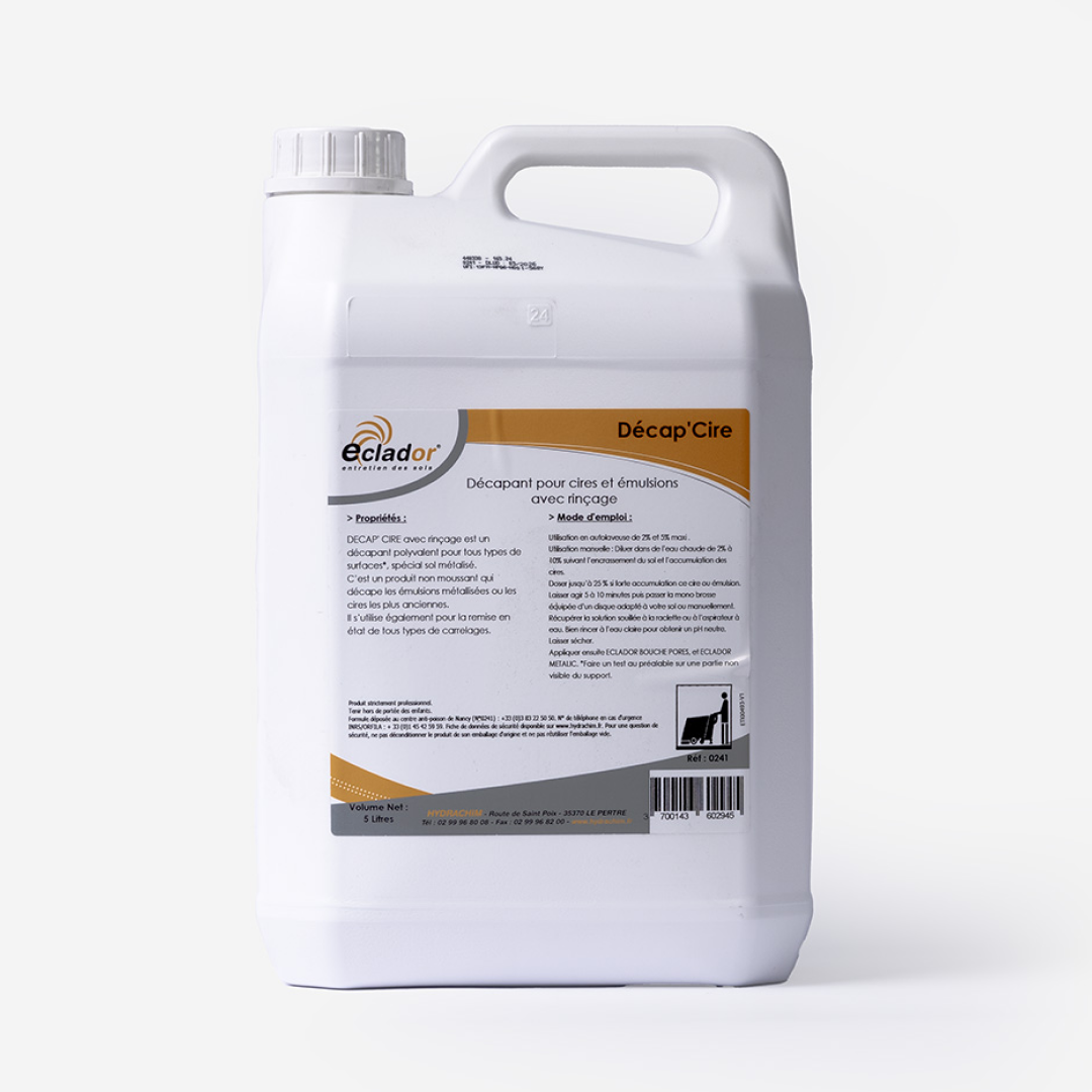 Décapant cire 5l