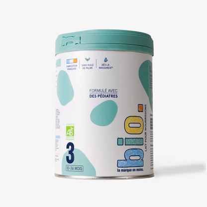 Carton de 6 boîtes Lait Infantile Bio Age 3