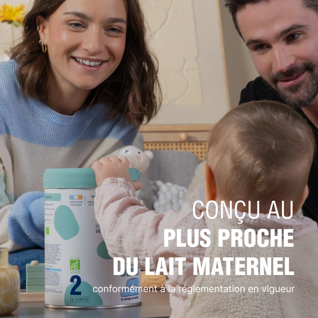 Carton de 6 boîtes Lait Infantile Bio Age 2