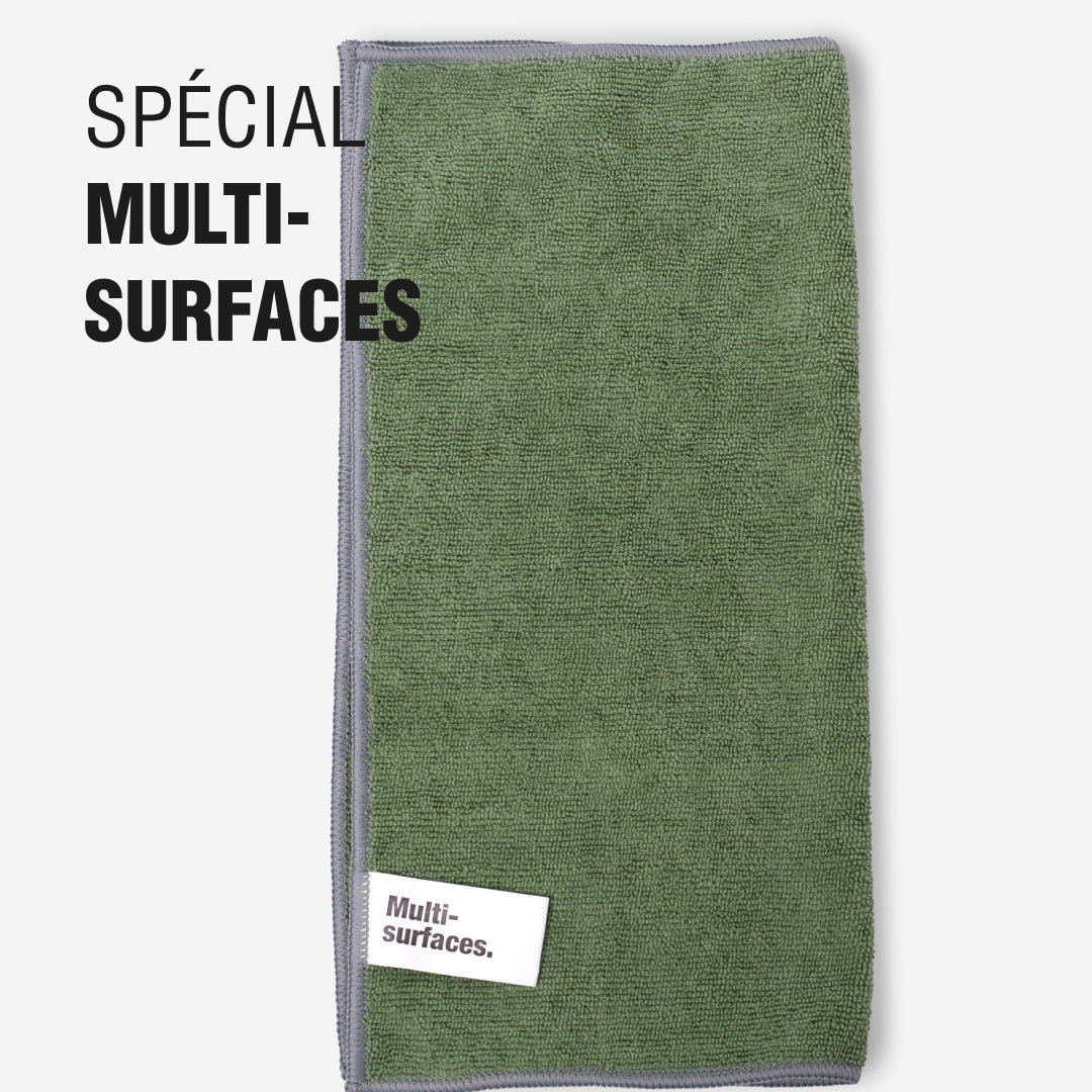 Chiffons microfibres pack de 2