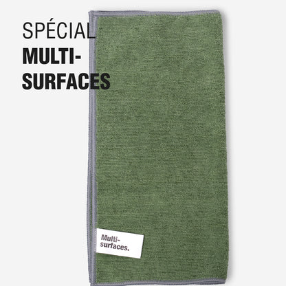 Chiffons microfibres pack de 2